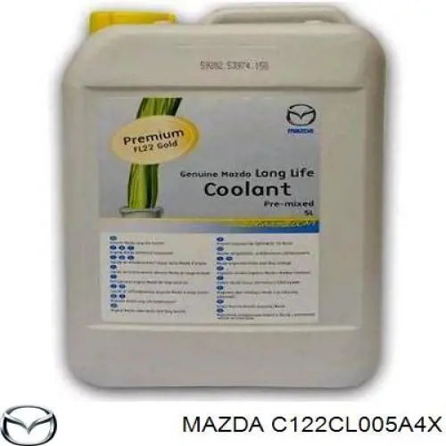 Líquido anticongelante Mazda Long Life Coolant FL22 5L (C122CL005A4X)