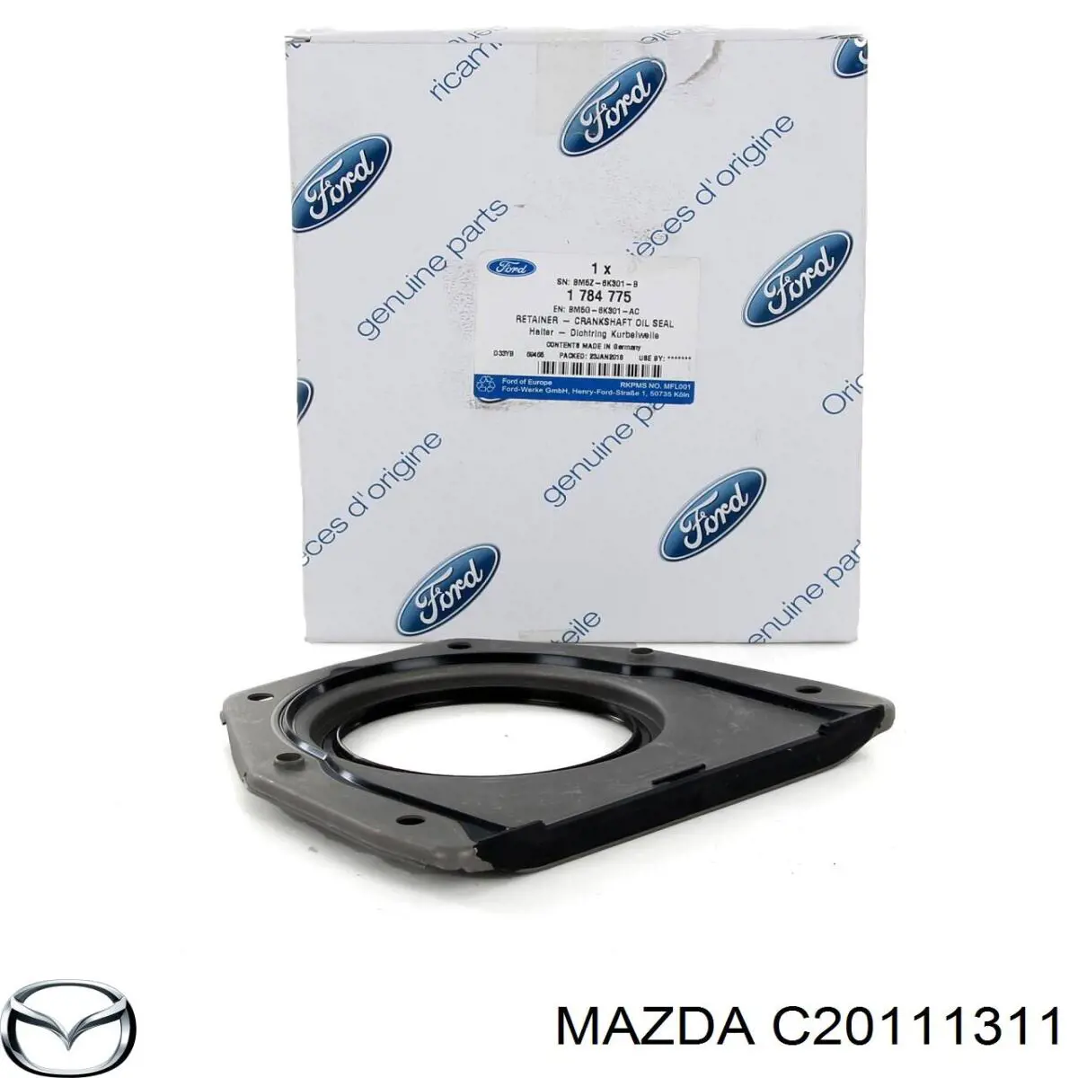 C201-11-311 Mazda anillo retén, cigüeñal