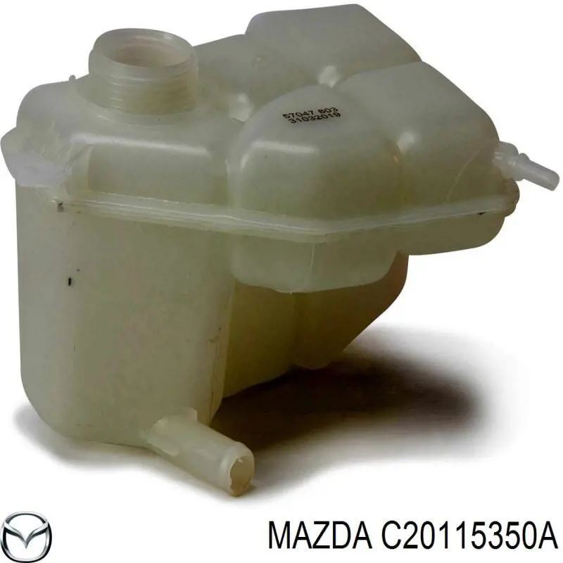 Botella de refrigeración para Mazda 2 (DY)