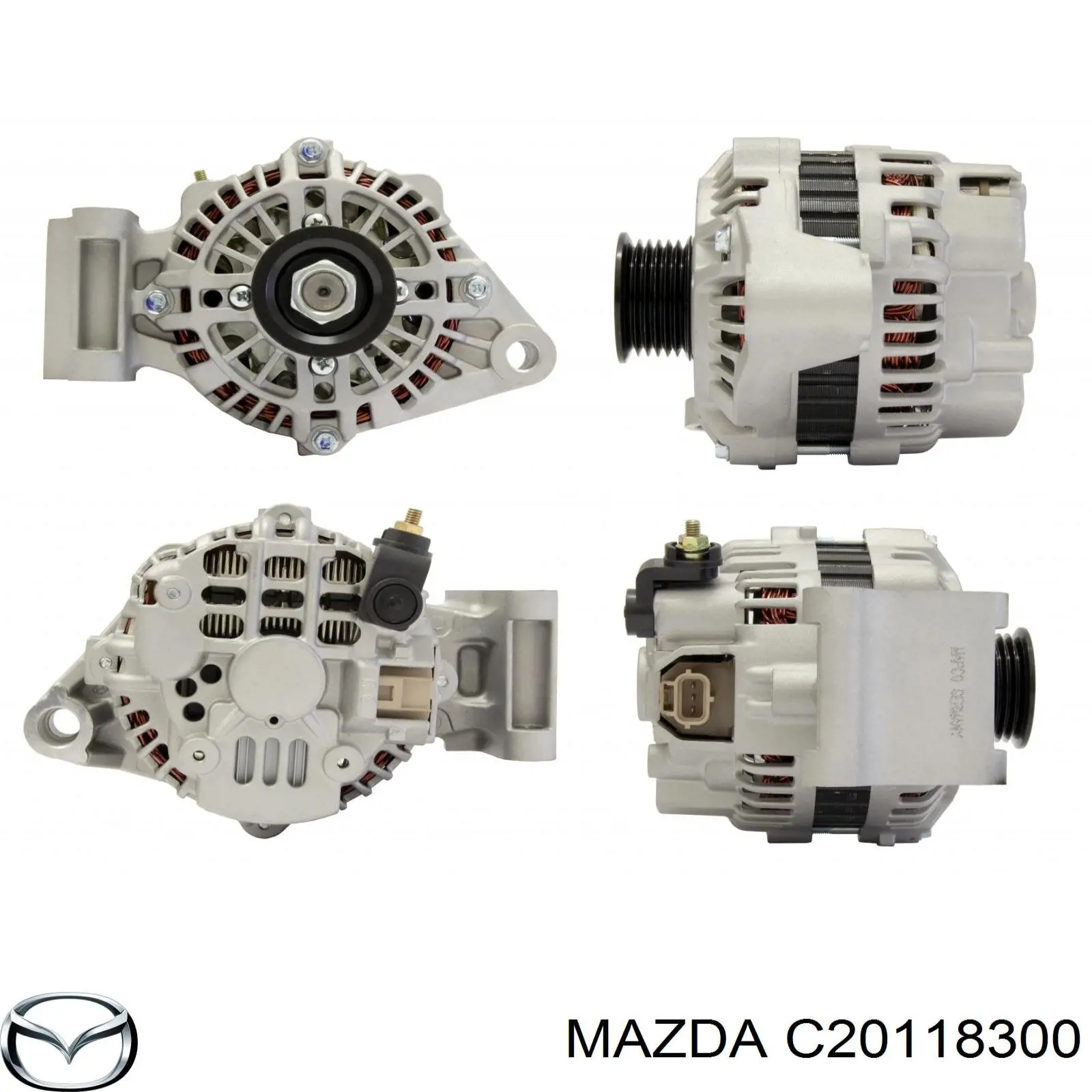 C201-18-300 Mazda alternador