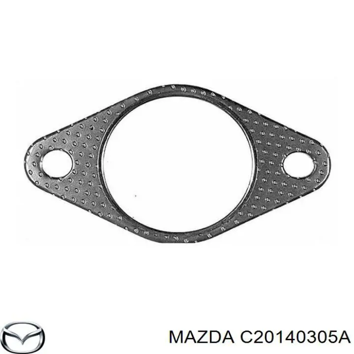 C20140305A Mazda junta, tubo de escape silenciador