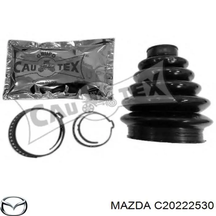 C20222530 Mazda fuelle, árbol de transmisión delantero exterior