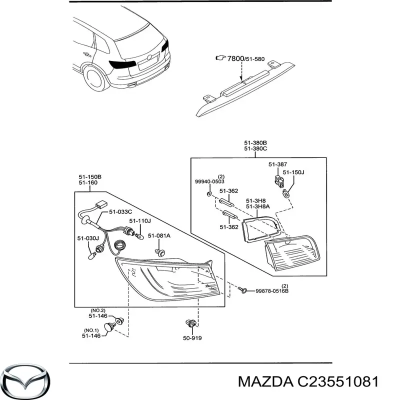  Mazda C23551081 precio, desde  