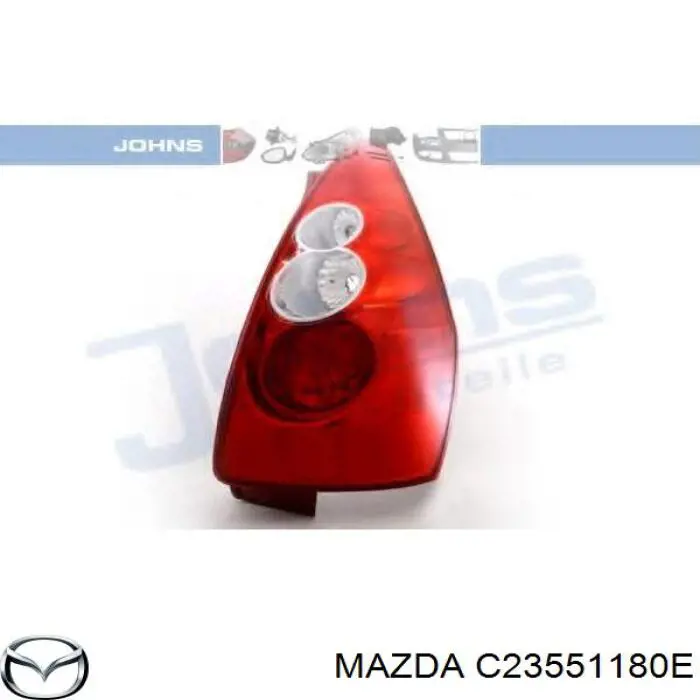 C23551180E Mazda piloto posterior izquierdo