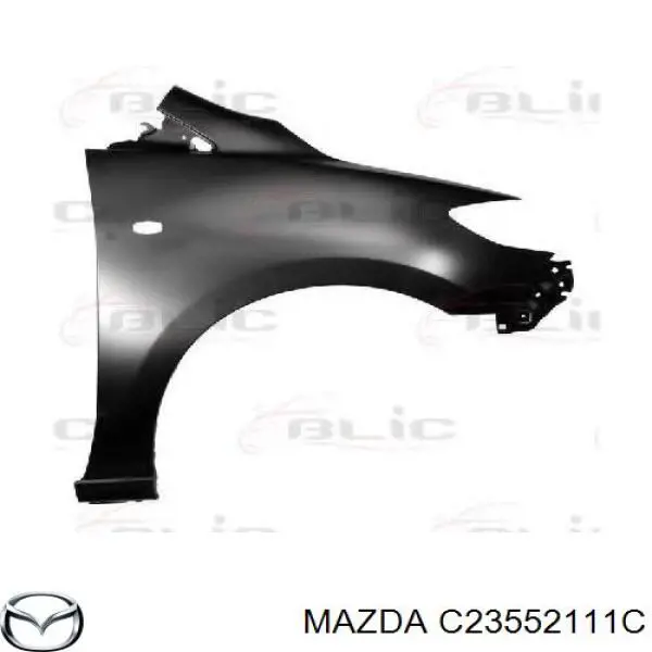 Guardabarros delantero derecho para Mazda 5 (CR)