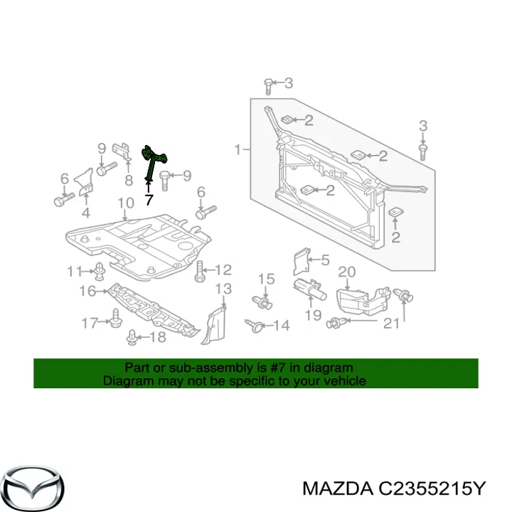  Mazda C2355215Y precio, desde  
