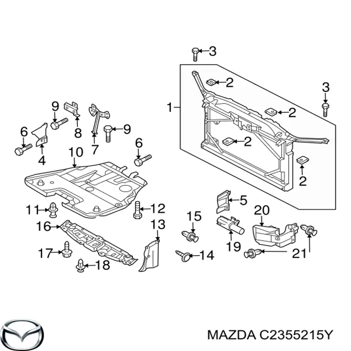 C2355215Y Mazda 