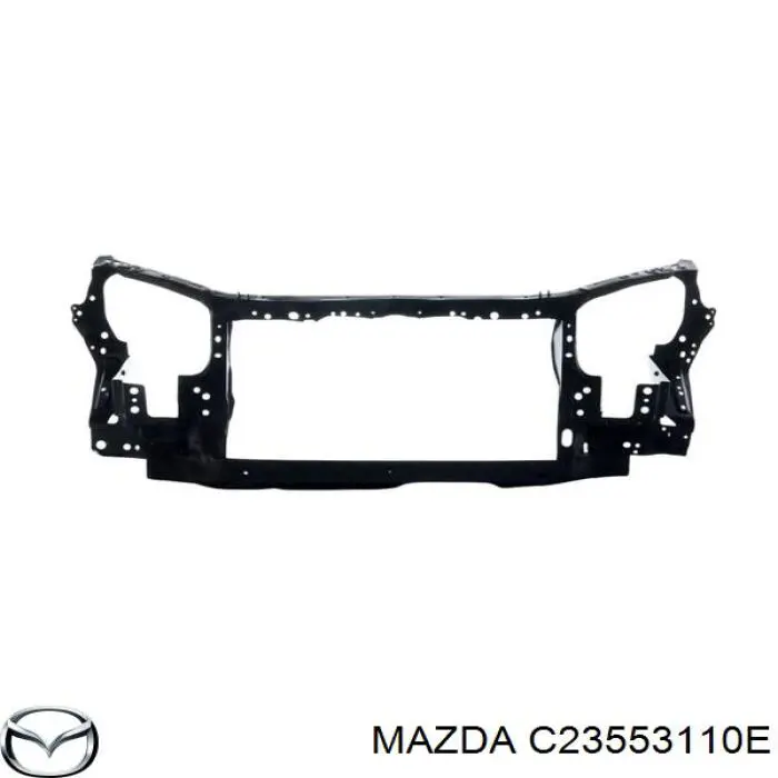 Soporte de radiador completo (panel de montaje para foco) para Mazda 5 (CR)