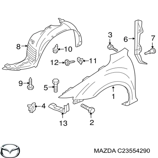  Mazda C23554290 precio, desde 26,89 EUR