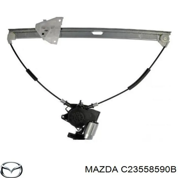 C23558590A Mazda mecanismo de elevalunas, puerta delantera derecha