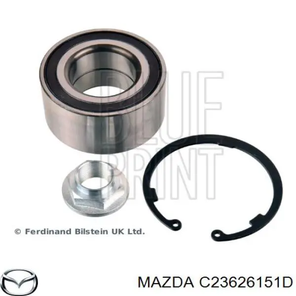 Cojinete de rueda delantero Mazda C23626151D precio, desde 32,34 EUR