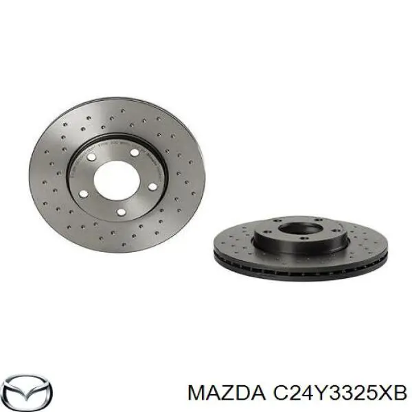Frenos delanteros Mazda C24Y3325XB precio, desde 35,13 EUR
