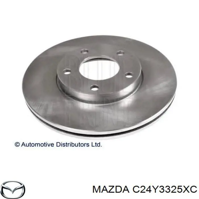 C24Y3325XC Mazda disco de freno delantero