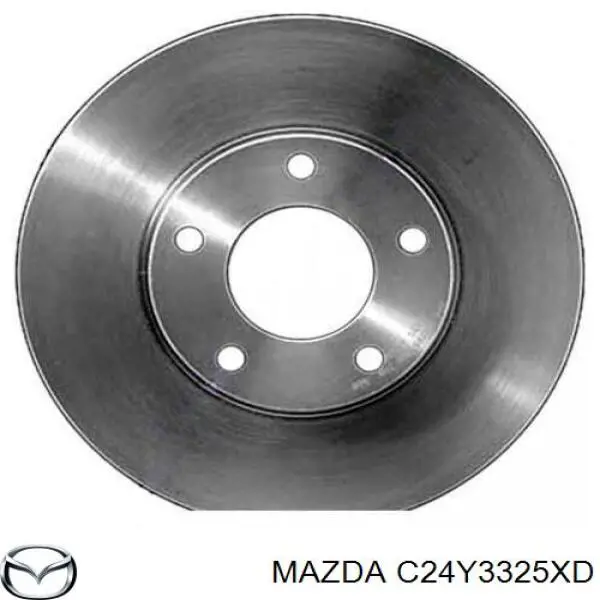 C24Y3325XD Mazda disco de freno delantero