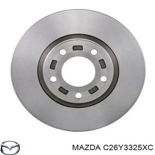 C26Y3325XC Mazda disco de freno delantero