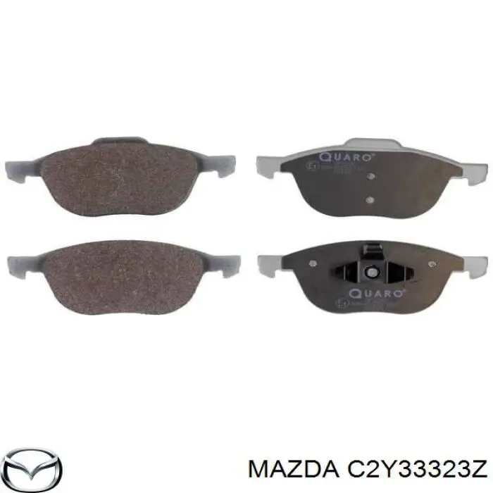 C2Y33323Z Mazda pastillas de freno delanteras