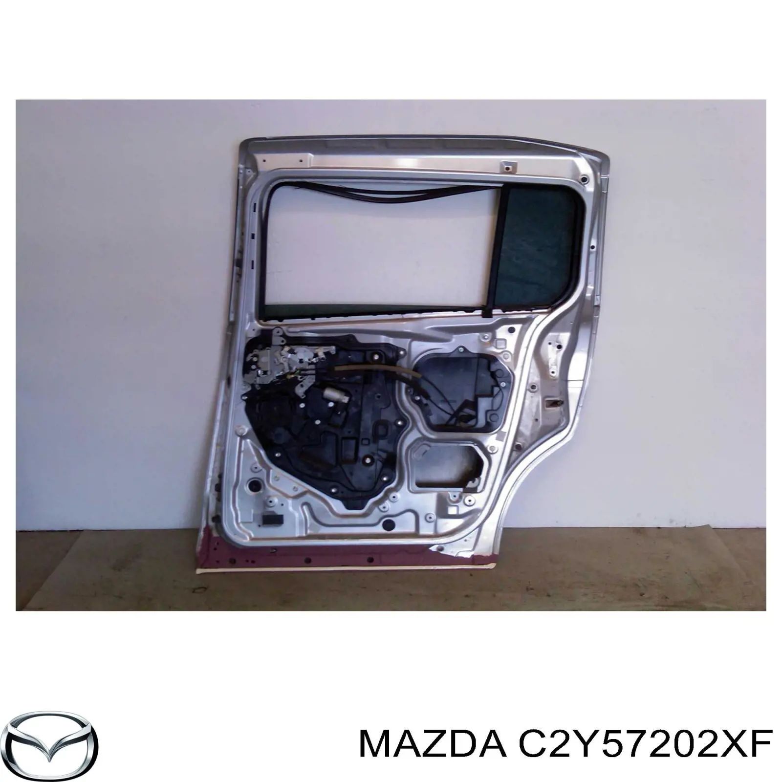 Puerta trasera derecha para Mazda 5 (CR)