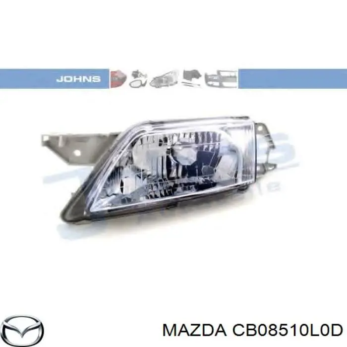 Faro izquierdo para Mazda Premacy (CP)