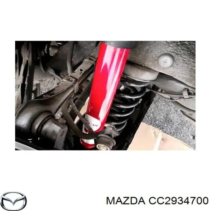 Amortiguador delantero derecho CC2934700 Mazda