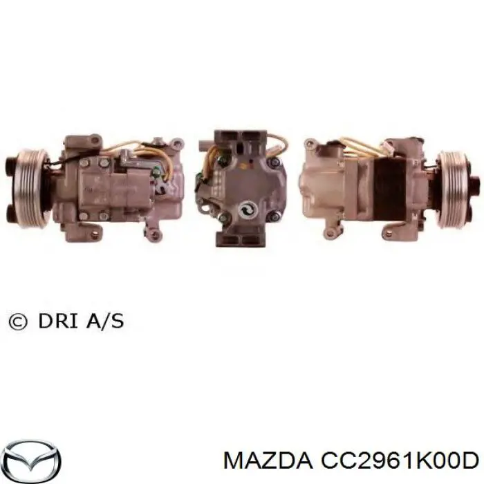 CC2961K00D Mazda compresor de aire acondicionado