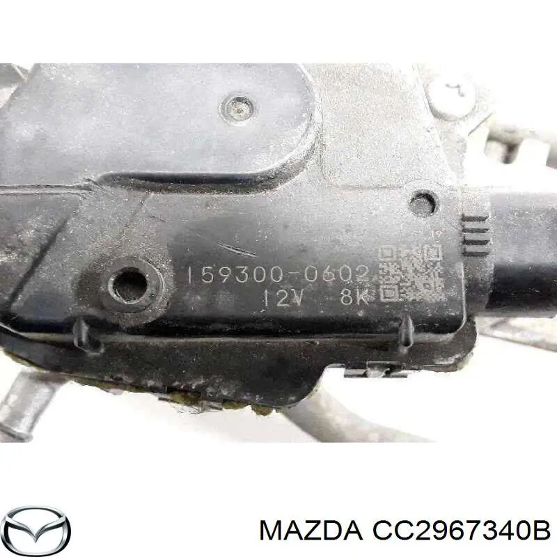 1593000600 Mazda motor del limpiaparabrisas del parabrisas