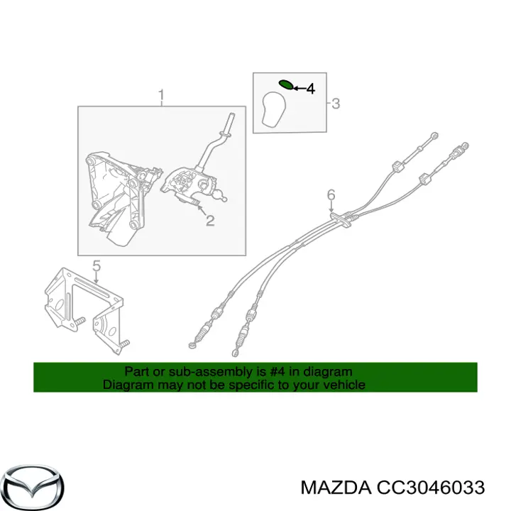  Mazda CC3046033 precio, desde 44,66 EUR