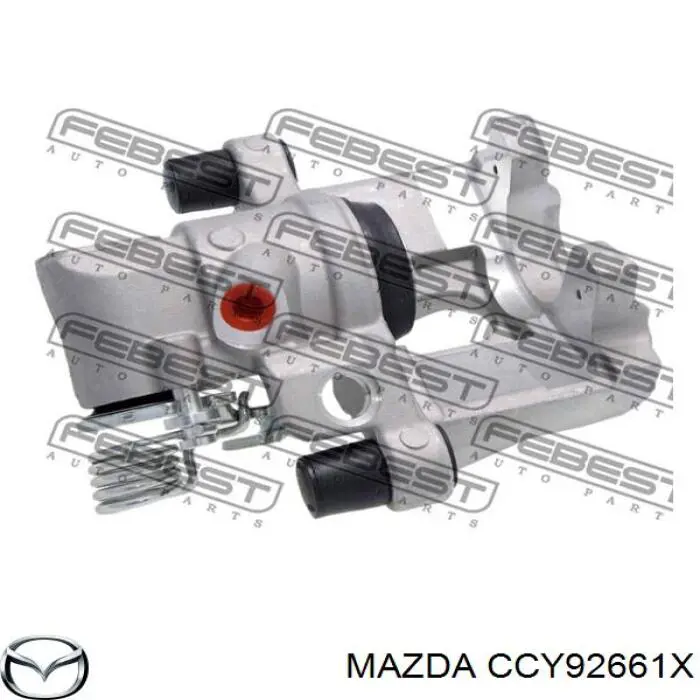 Comprar CCY92661X Mazda Pinza de freno trasera derecha