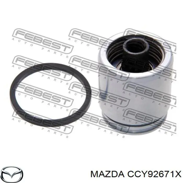 Comprar CCY92671X Mazda Pinza de freno trasera izquierda