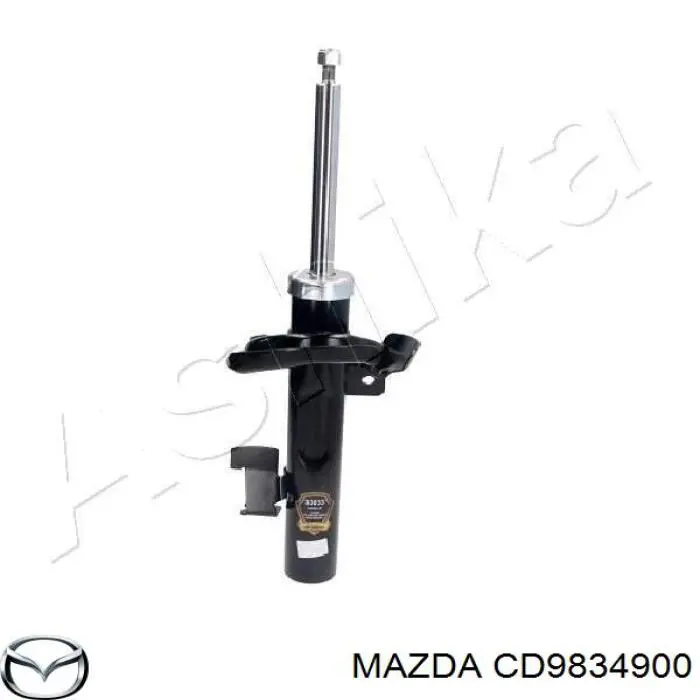 CD9834900 Mazda amortiguador delantero izquierdo