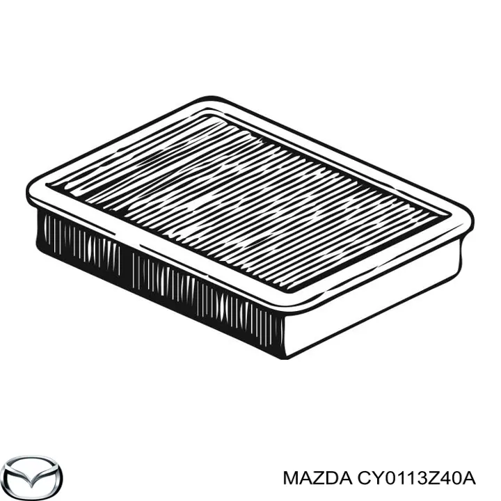 El filtro de aire Mazda CY0113Z40A precio, desde 8,98 EUR