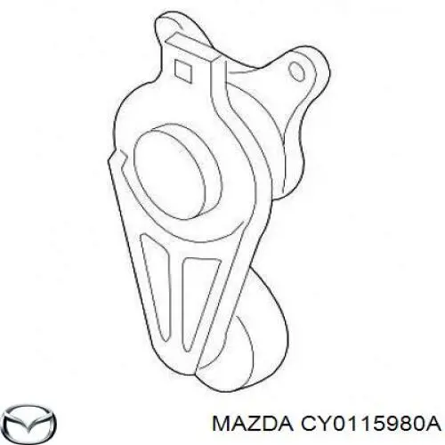 CY0115980A Mazda tensor de correa, correa poli v