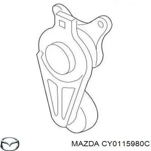 Tensor de correa de alternador para Mazda CX-9 (TB)