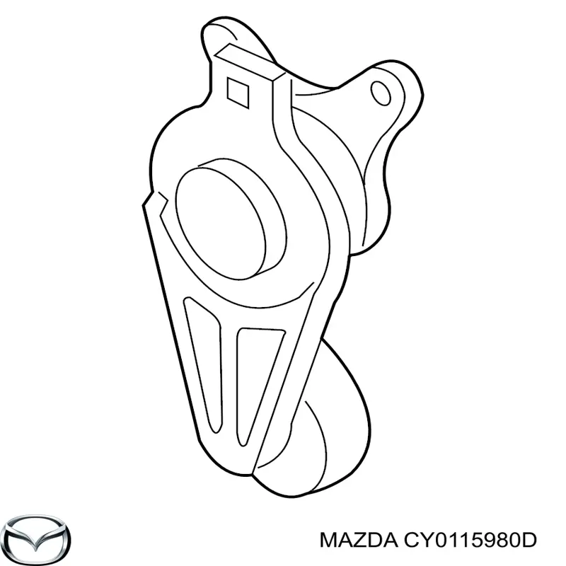 Tensor de la correa trapecial Mazda CY0115980D precio, desde 22,11 EUR