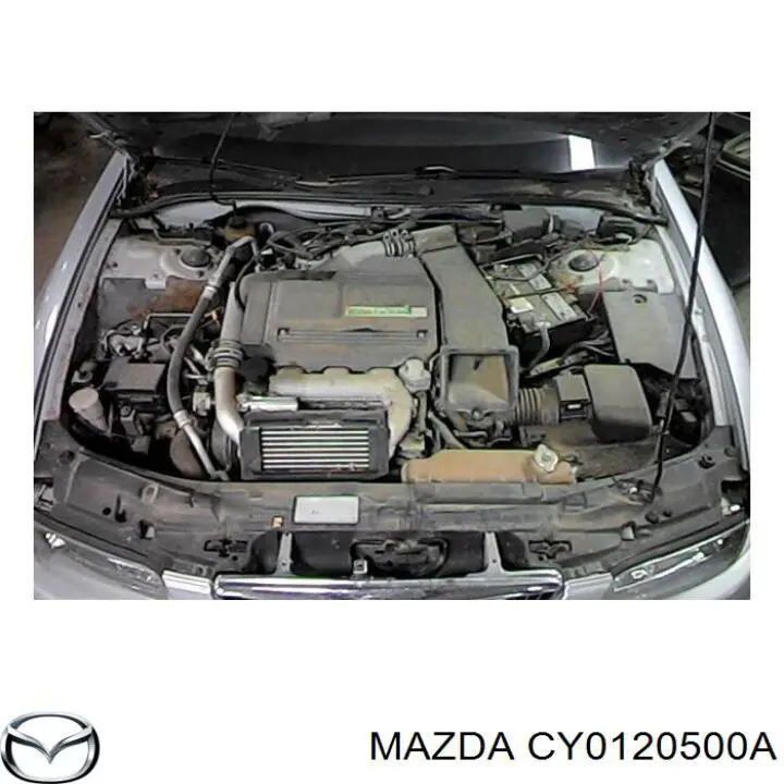 CY0120500A Mazda convertidor catalitico izquierda