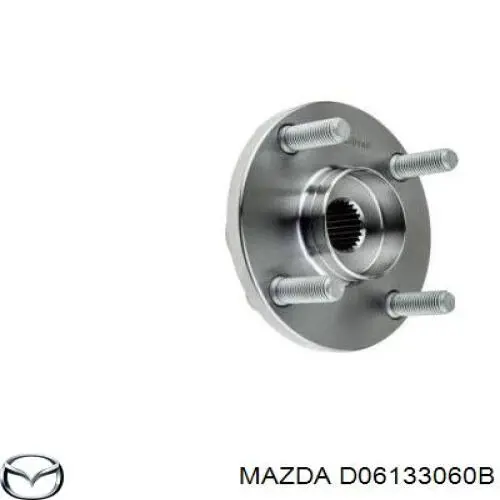 D06133060B Mazda cubo de rueda delantero