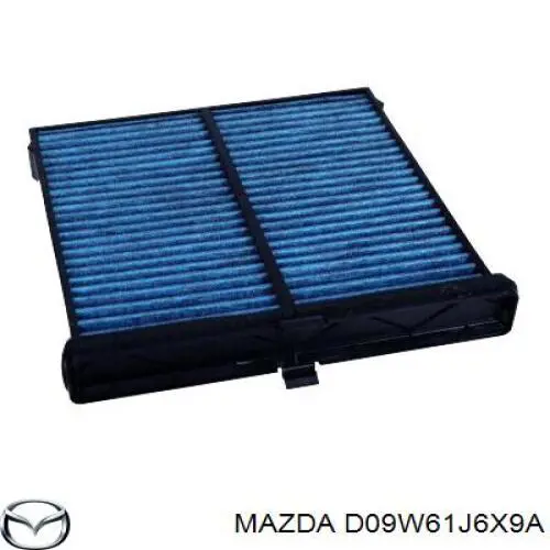 Filtro de habitáculo D09W61J6X9A Mazda