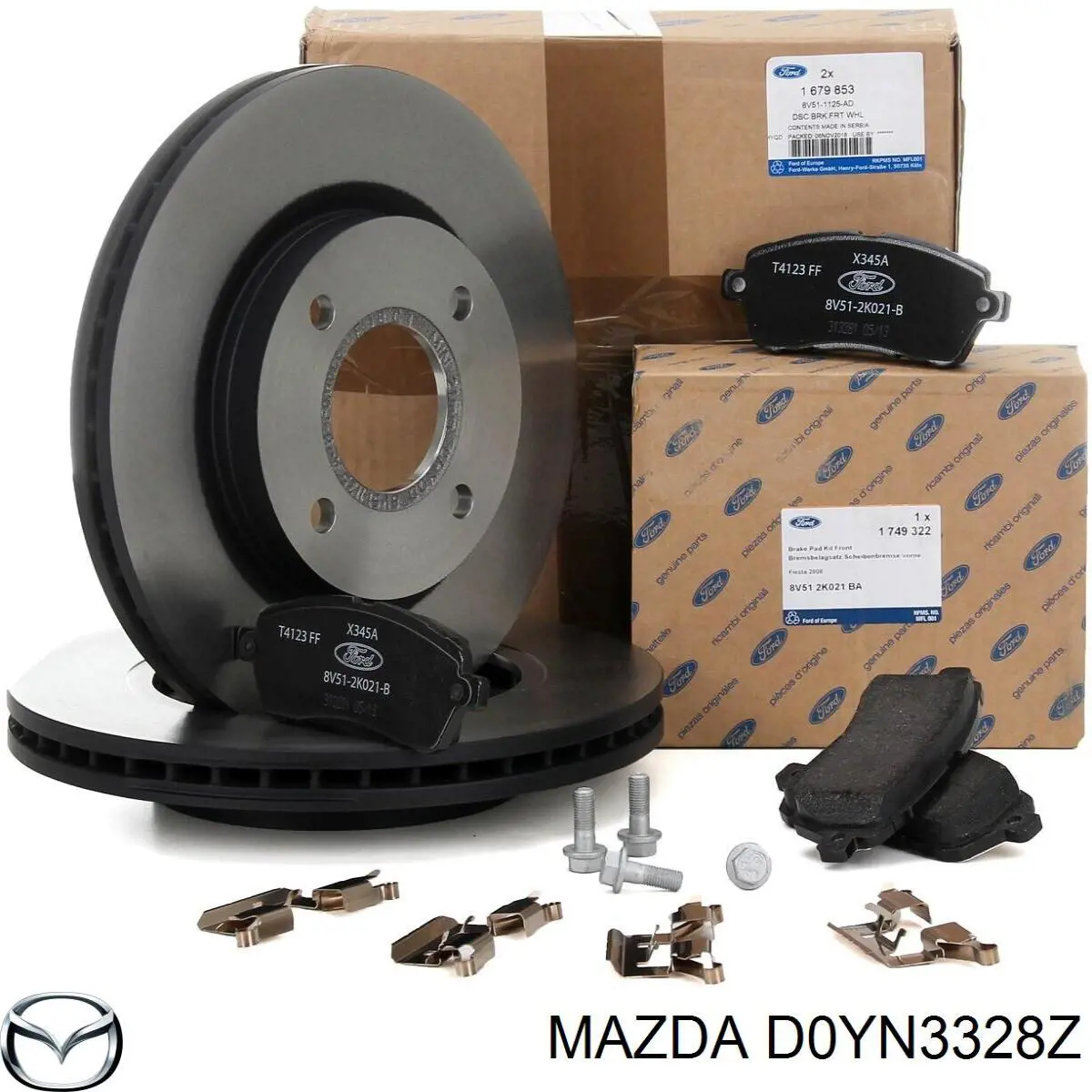 Pastillas de freno delanteras Suzuki Swift 4 MZ, EZ