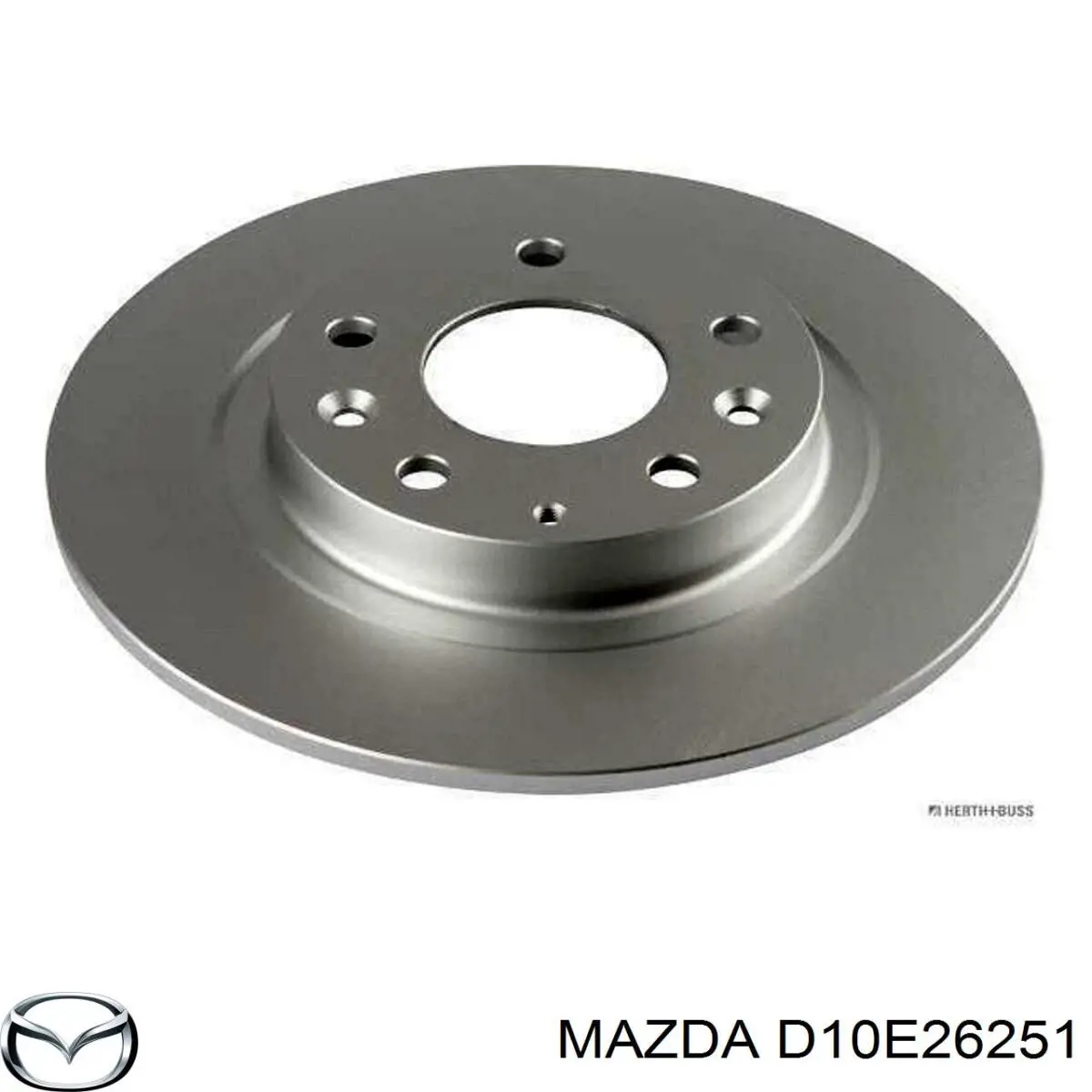 Comprar D10E26251 Mazda Disco de freno trasero