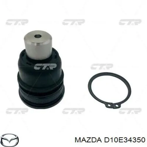 D10E34350 Mazda barra oscilante, suspensión de ruedas delantera, inferior izquierda