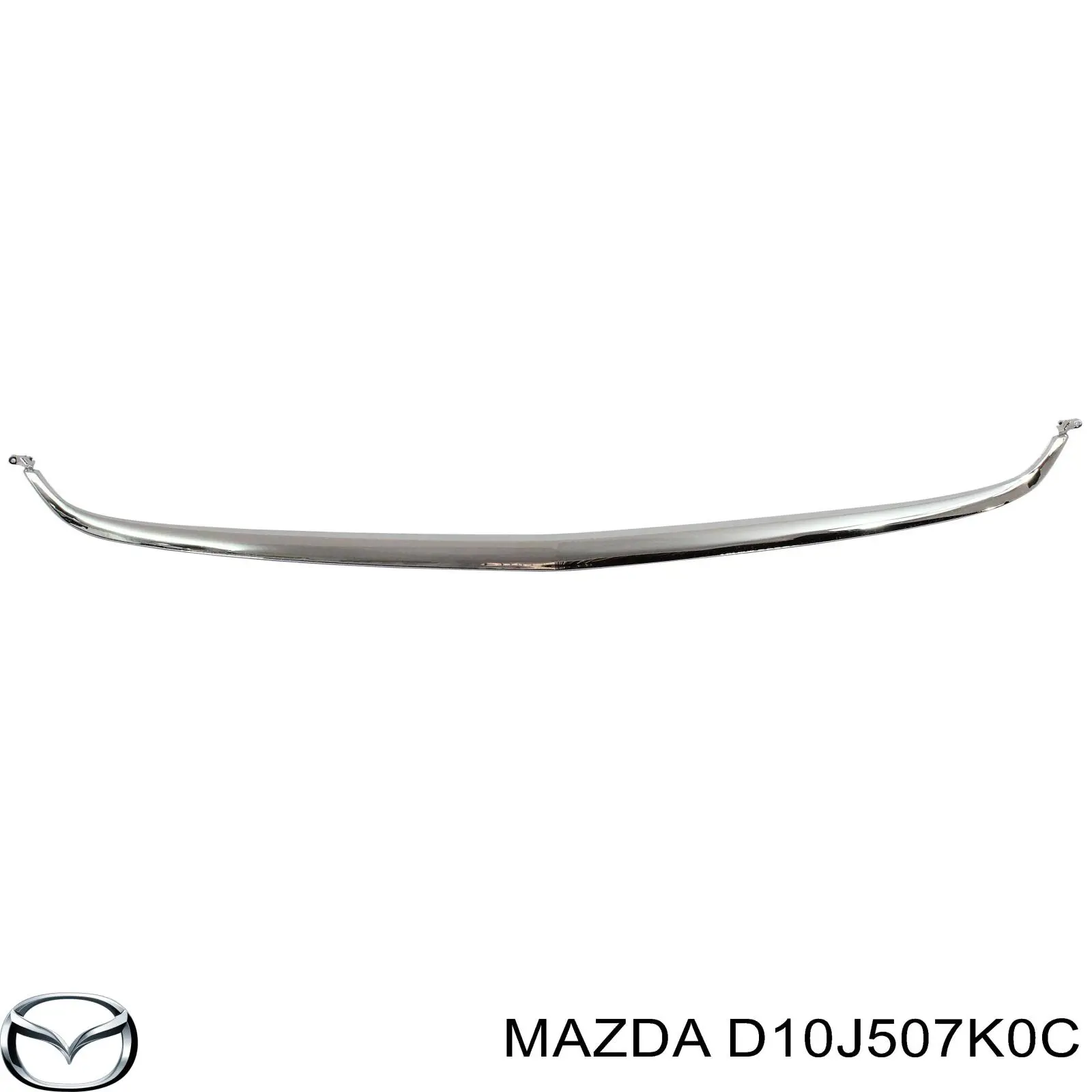 Moldura de paragolpes delantero izquierdo Mazda CX-3 (DK)