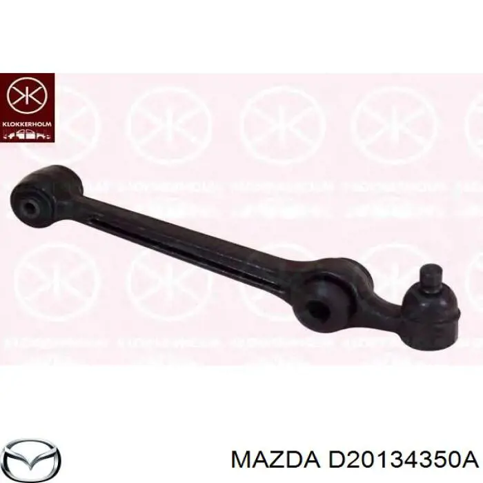 D20134350A Mazda barra oscilante, suspensión de ruedas delantera, inferior izquierda