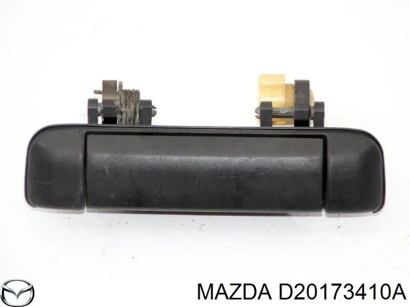 D20173410A Mazda tirador de puerta exterior trasero izquierdo