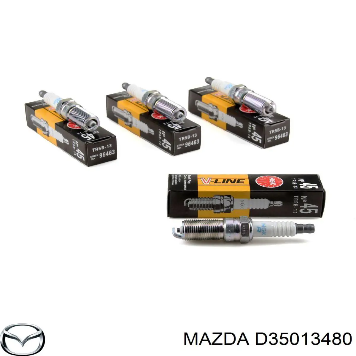 Filtro de gasoil Mazda D35013480