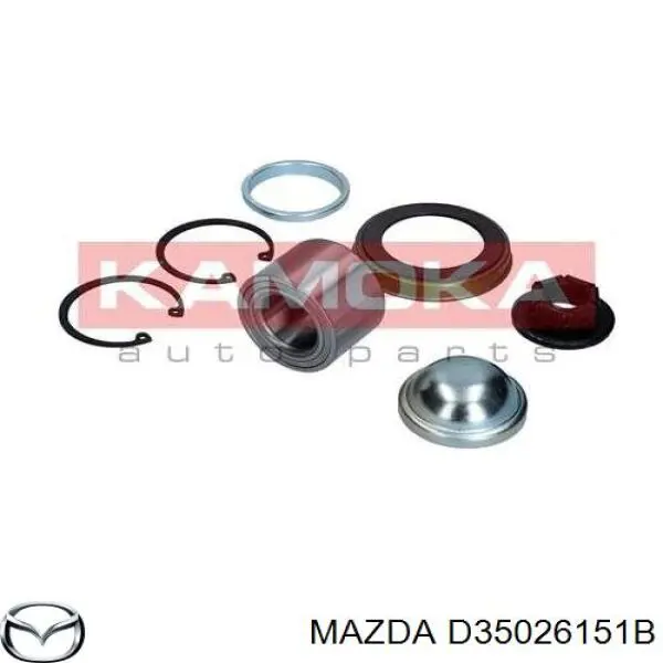 D350-26-151B Mazda cojinete de rueda trasero