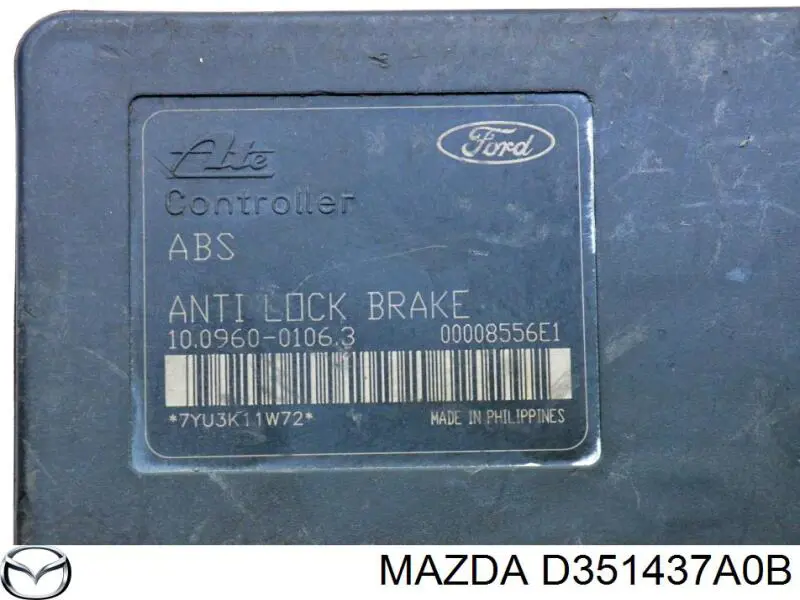 D351437A0B Mazda módulo hidráulico abs