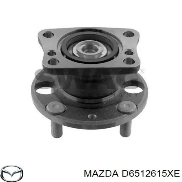 Comprar D6512615XE Mazda Cubo de rueda, Eje trasero