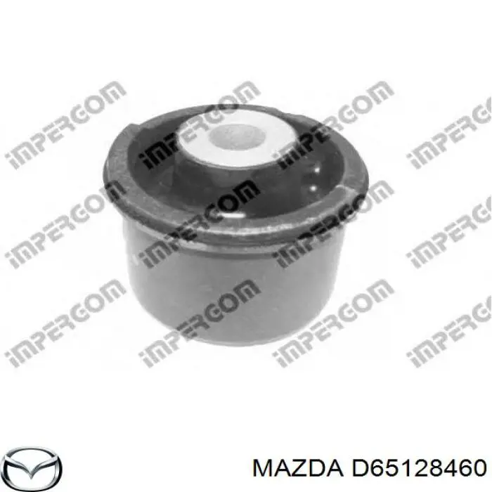 D65128460 Mazda suspensión, cuerpo del eje trasero