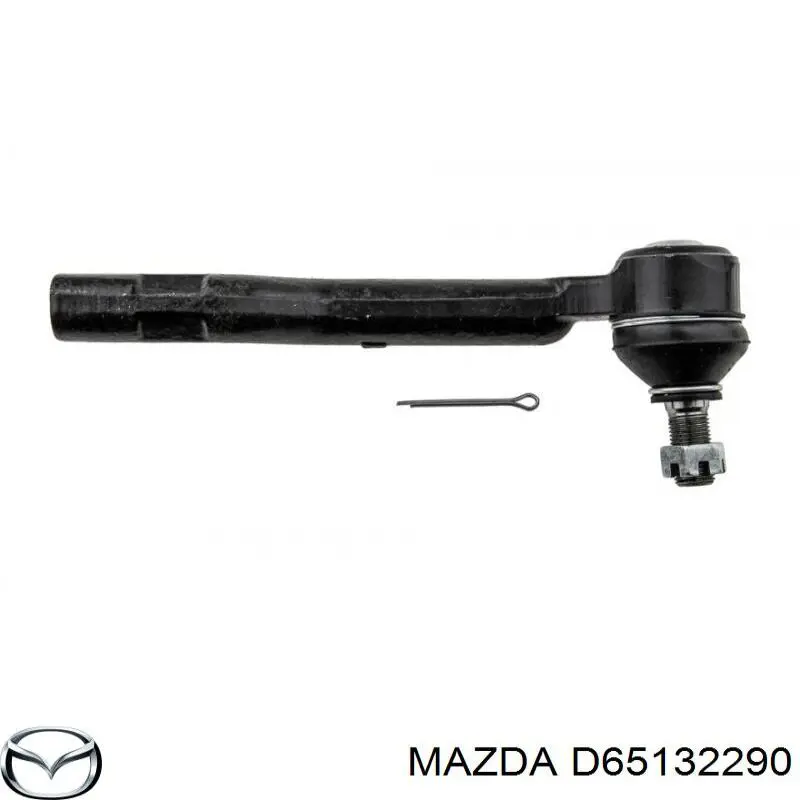 Comprar D65132290 Mazda Rótula barra de acoplamiento exterior