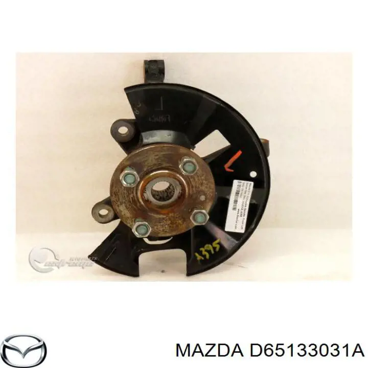 Muñón del eje, suspensión de rueda, delantero izquierdo para Mazda 2 (DE)