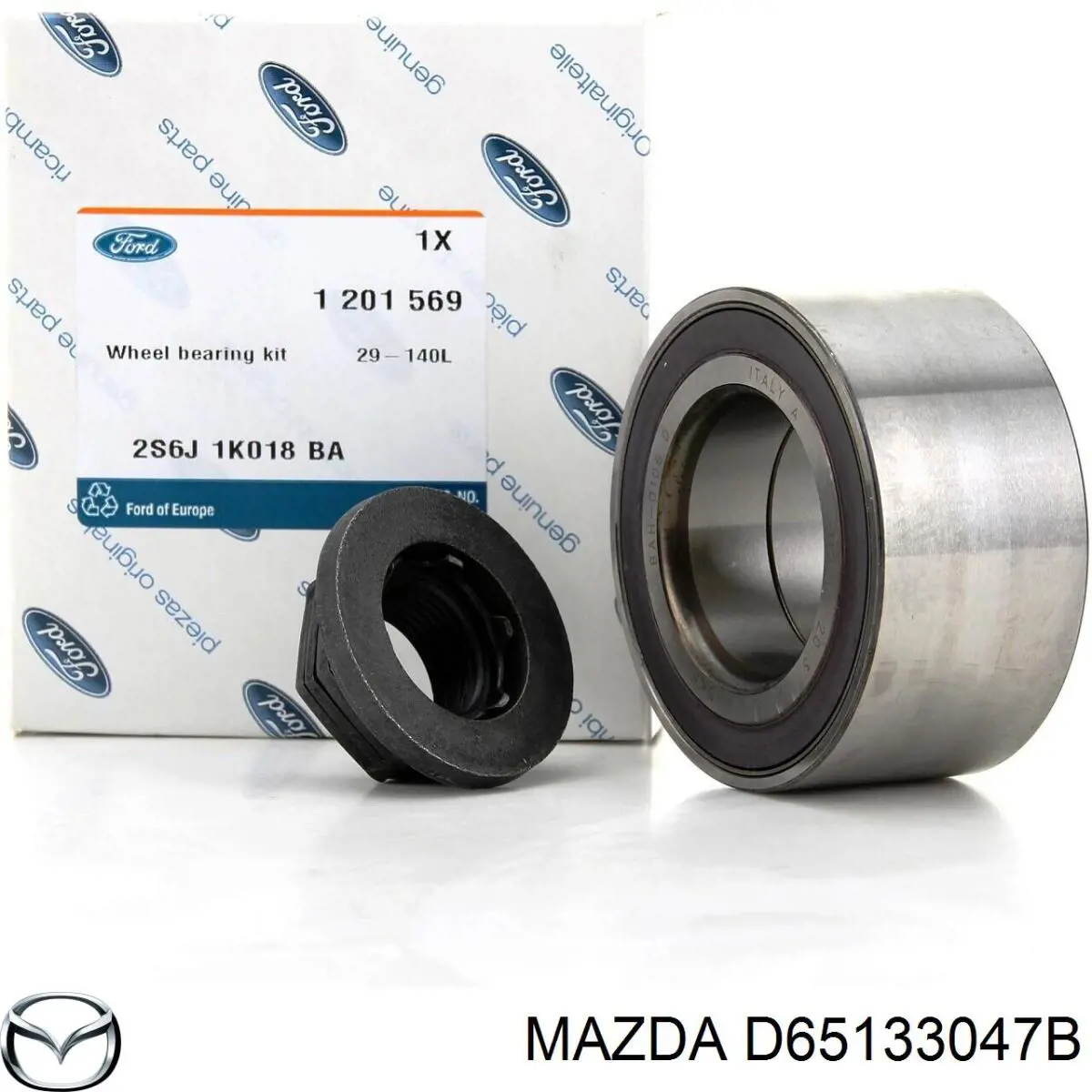 Rodamiento de rueda delantero Mazda D65133047B